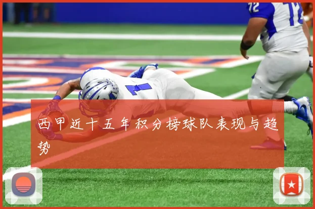 西甲近十五年积分榜球队表现与趋势